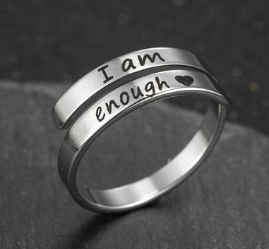 I Am Enough Ring